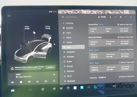 2021 Tesla Model 3 z USA, uszkodzony, nr VIN 5YJ3E1EA2MF877005